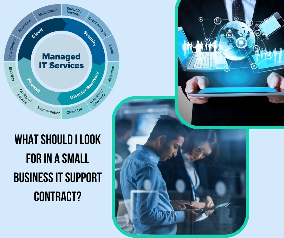 What should I look for in a small business IT support contract?